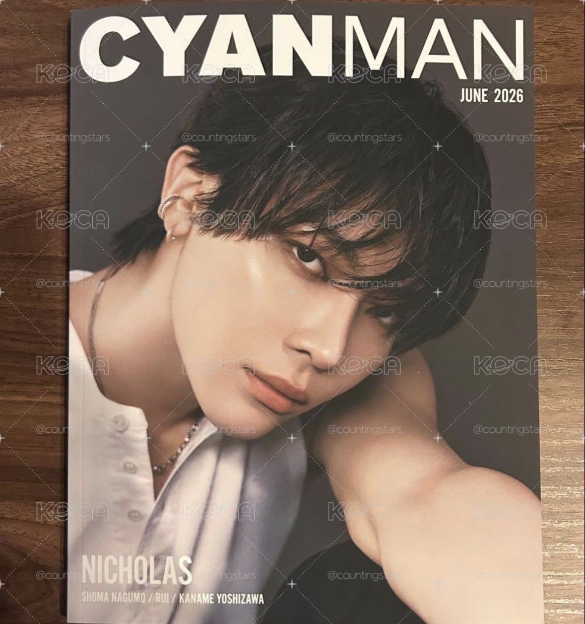 &TEAM NICHOLAS 雜誌 CYANMAN
