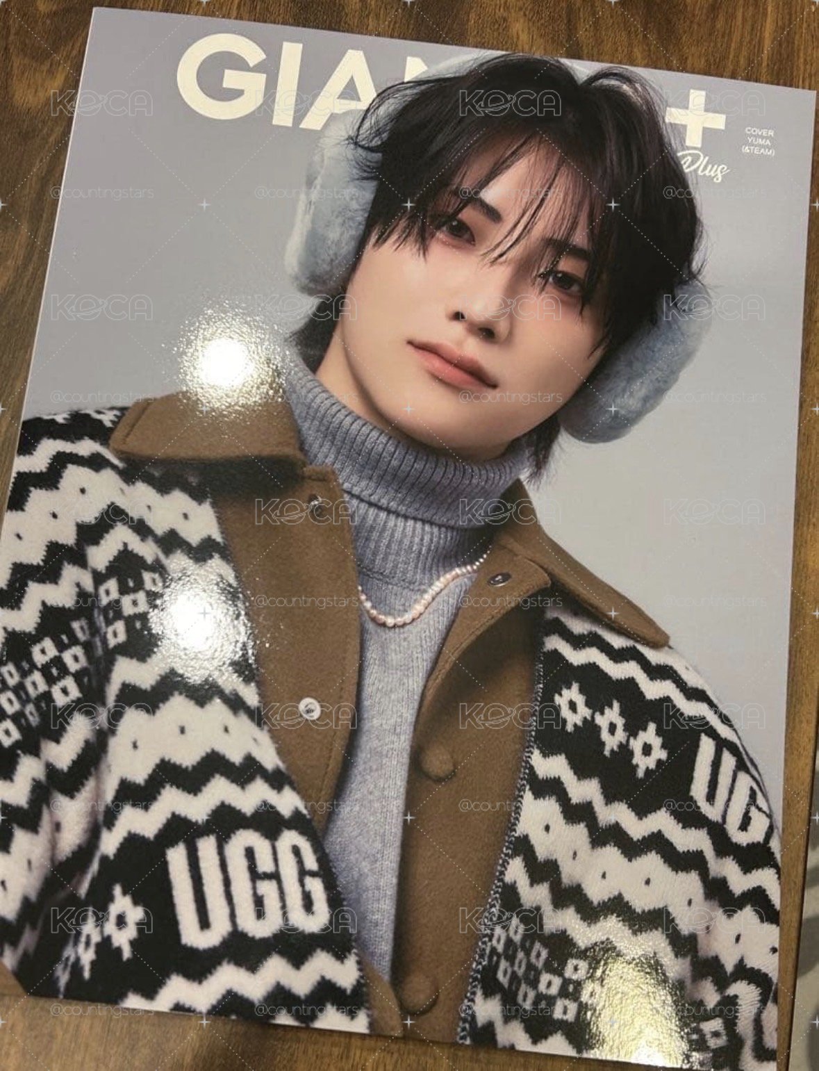 GIANNA Plus 雜誌＃7 YUMA 封面 &TEAM 
