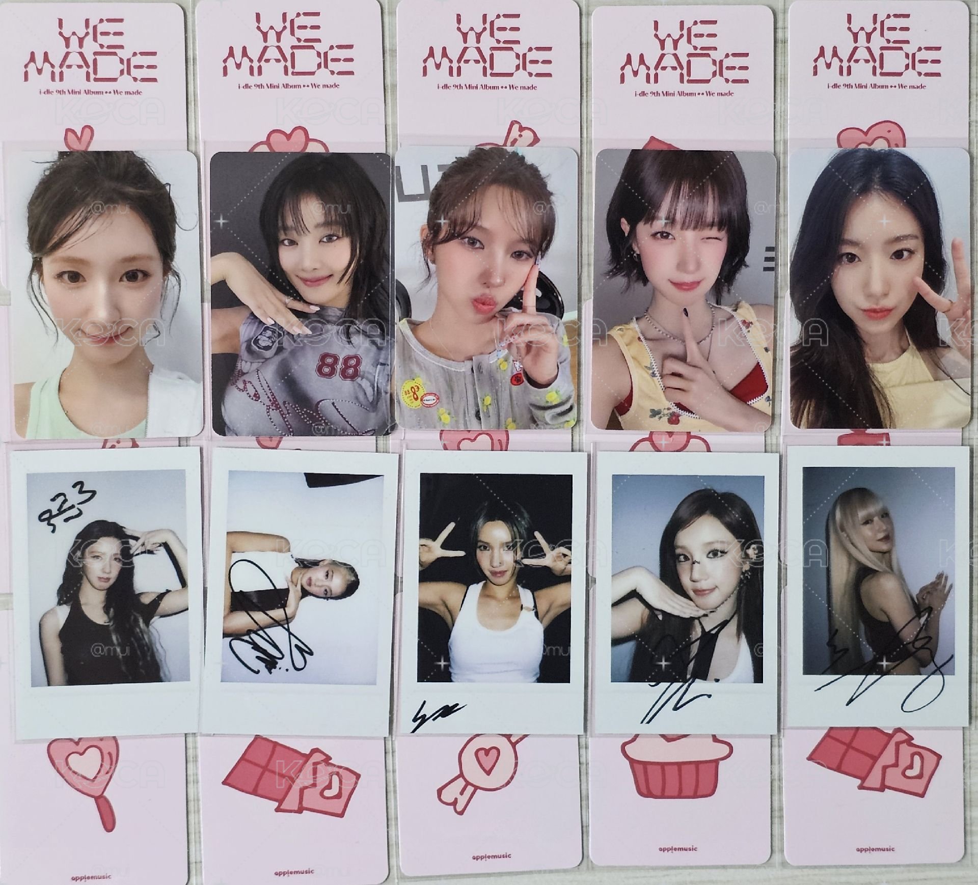 I-DLE am飲料卡 