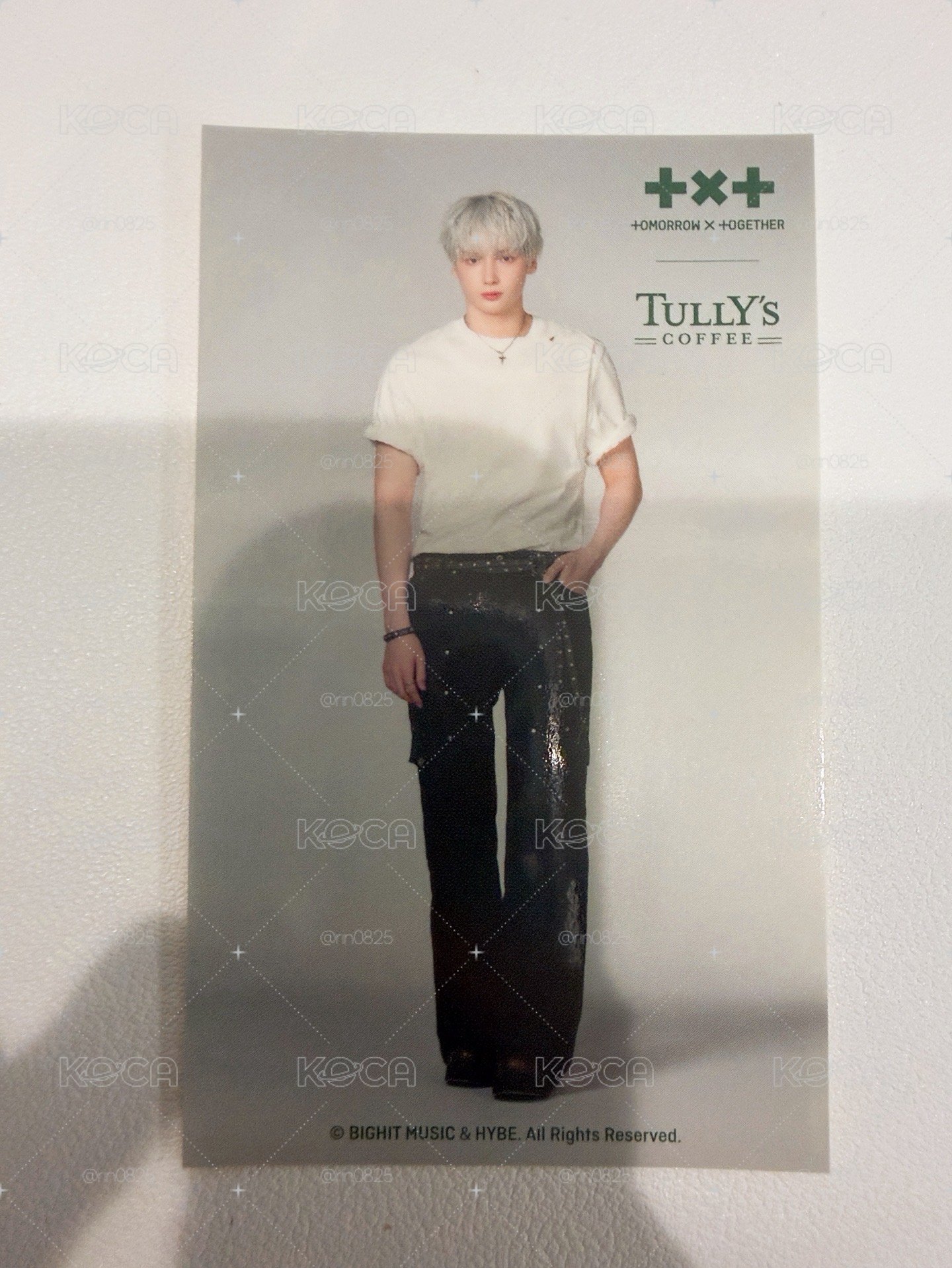 Tully's 聯名 貼紙 休寧凱