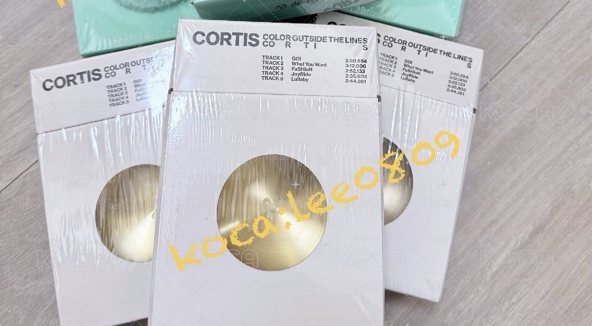 CORTISCOLOR OUTSIDE THE LINES專輯】預購CORTIS [COLOR OUTSIDE THE