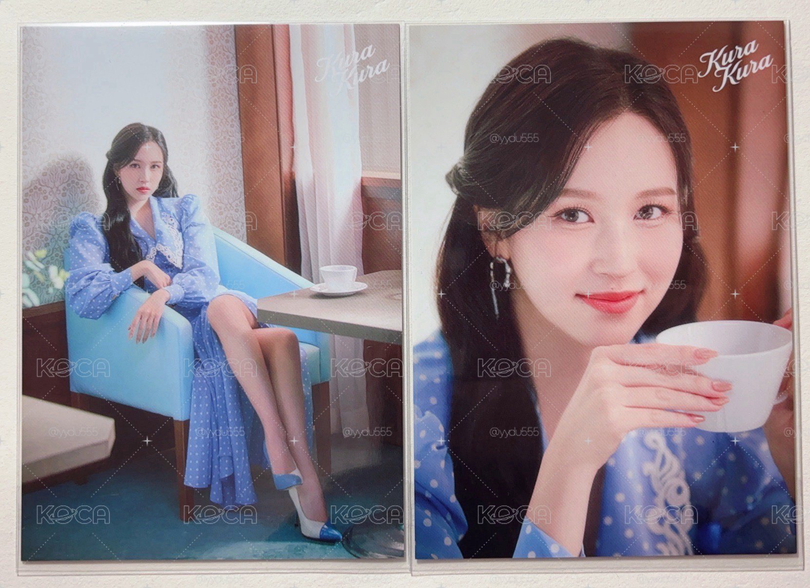 ✅現貨✅Twice Mina kura kura 大卡明信片