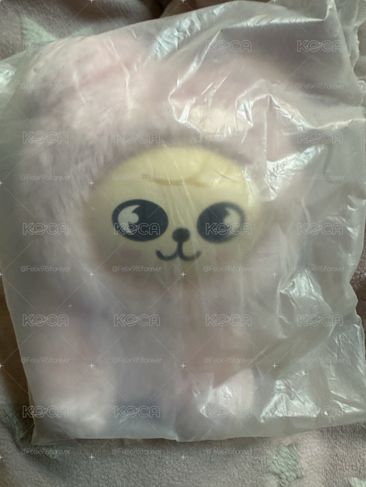 SKZ飯咪6期粉紅拉咘咘～帕皮含原袋～全新僅拆檢～購買贈一番賞卡貼～原價出