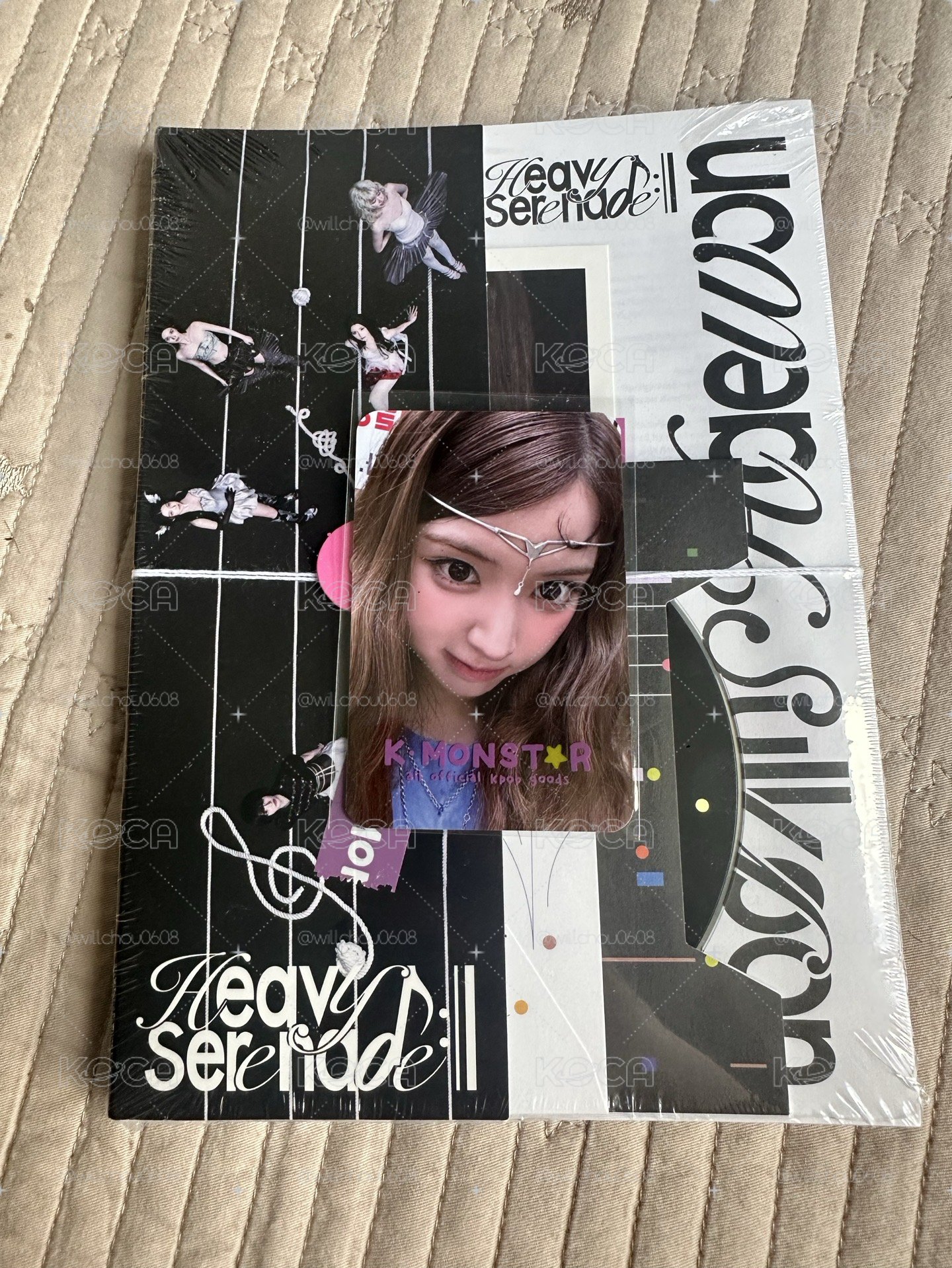 Nmixx Heavy Serenade km 幸運卡 jiwoo(含專)