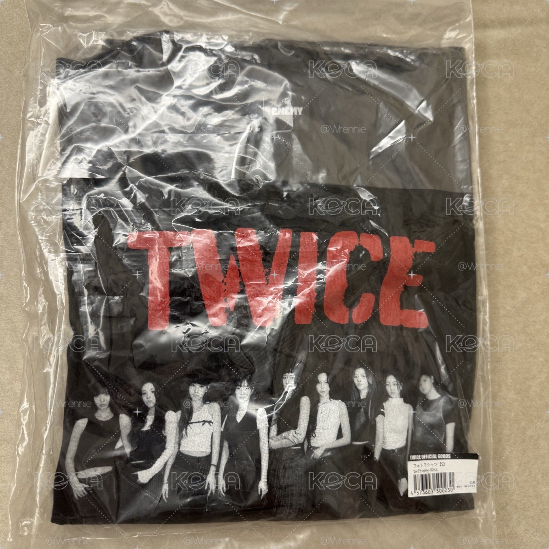 TWICE 正規6 ENEMY短T