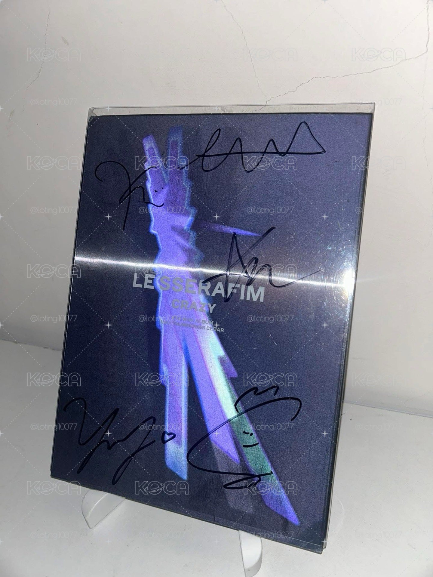 全員親簽 crazy專