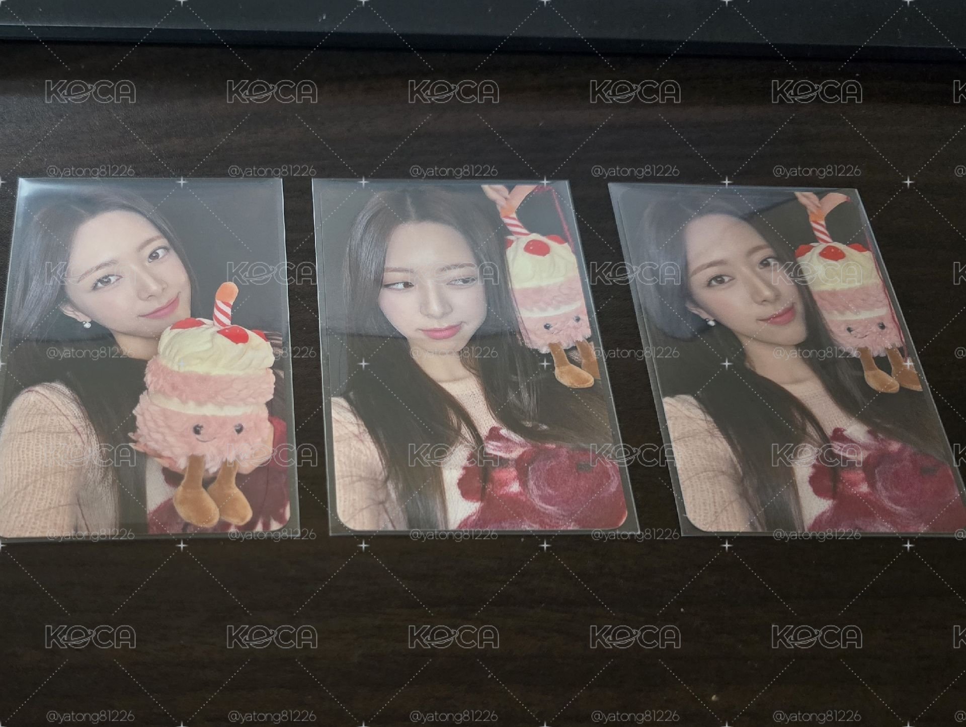 ITZY YUNA 有娜 ICE CREAM🍦MS 1.0蛋糕