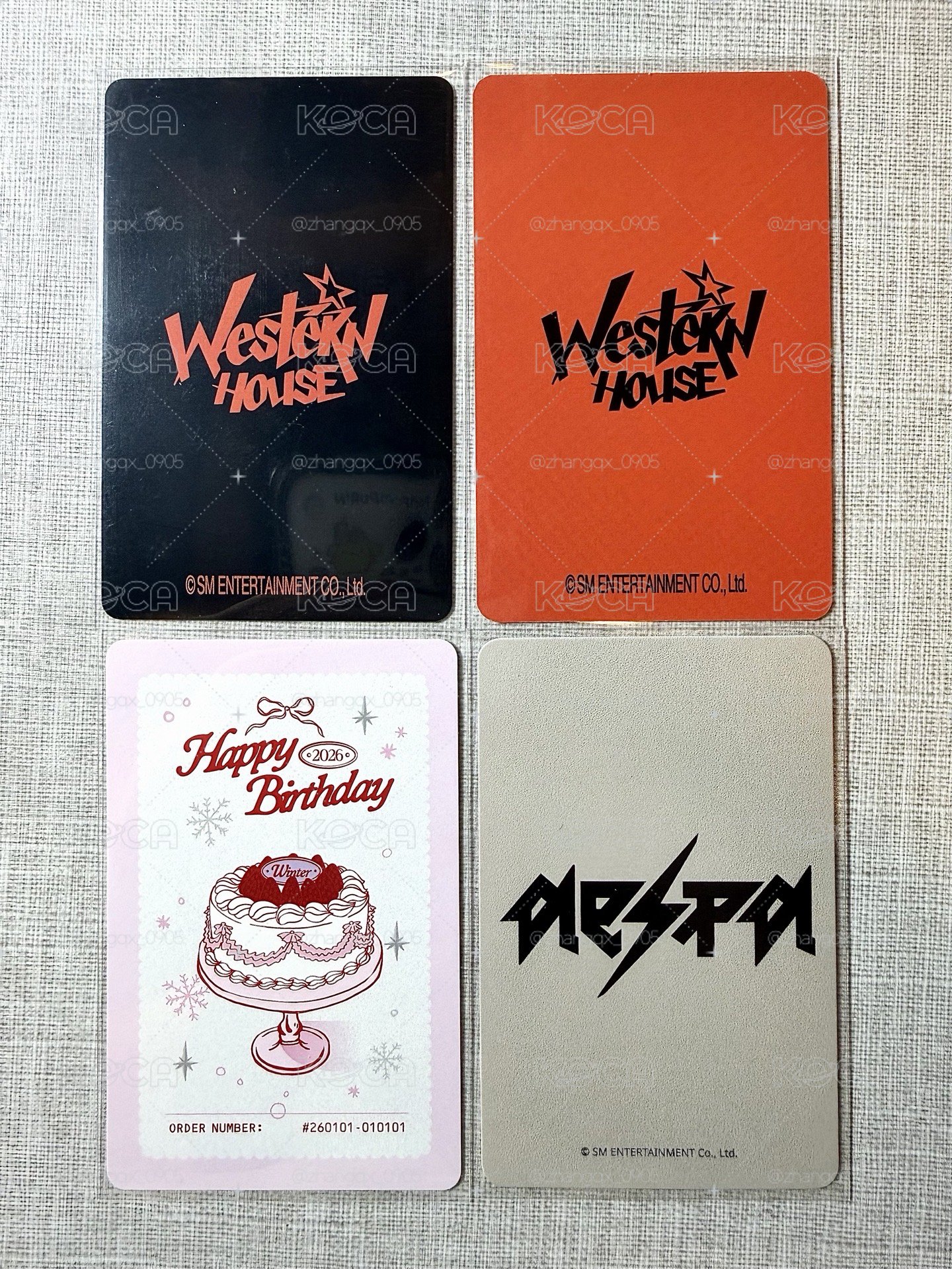 冬卡🩵白色系卡面②