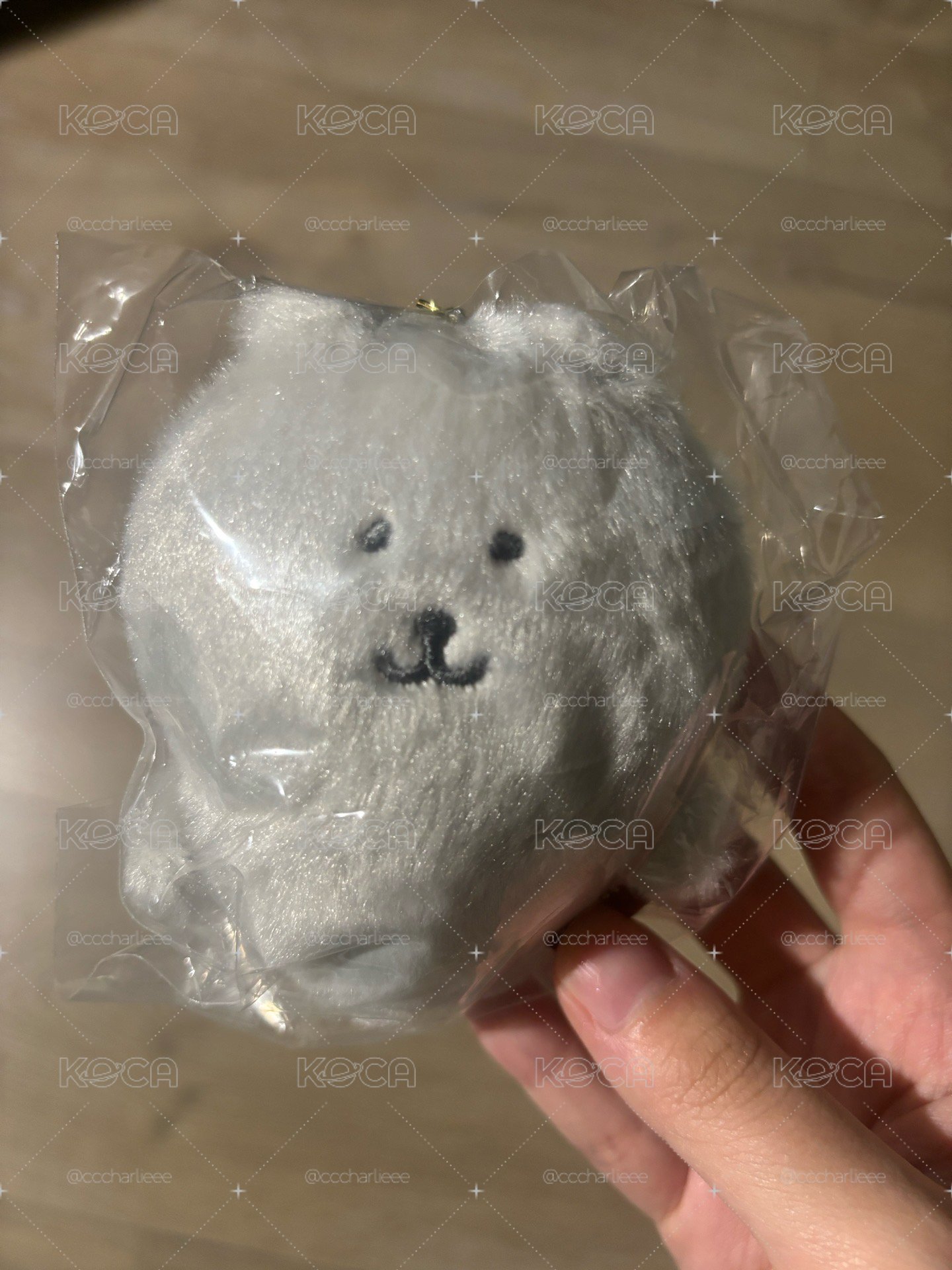 韓國限定 灰色自嘲熊