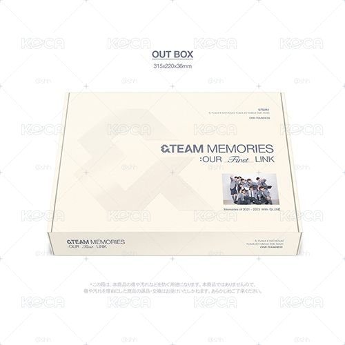 【預購】&TEAM｜&TEAM MEMORIES : OUR FIRST LINK