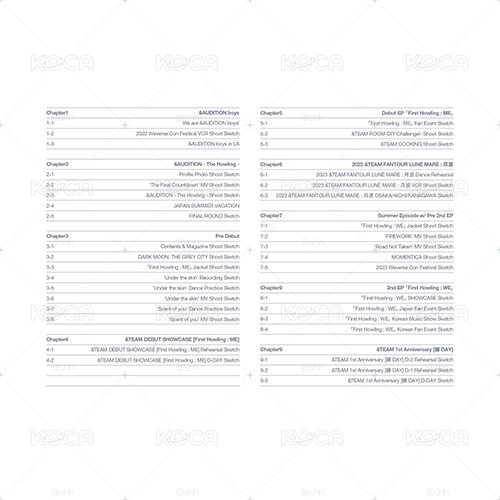 【預購】&TEAM｜&TEAM MEMORIES : OUR FIRST LINK
