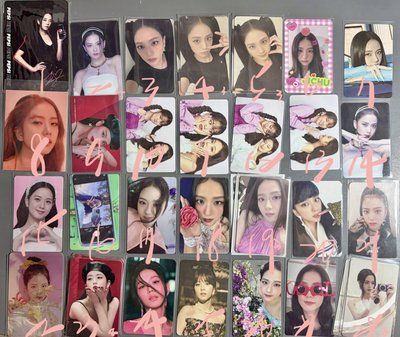 BLACKPINK Jisoo 小卡 秀