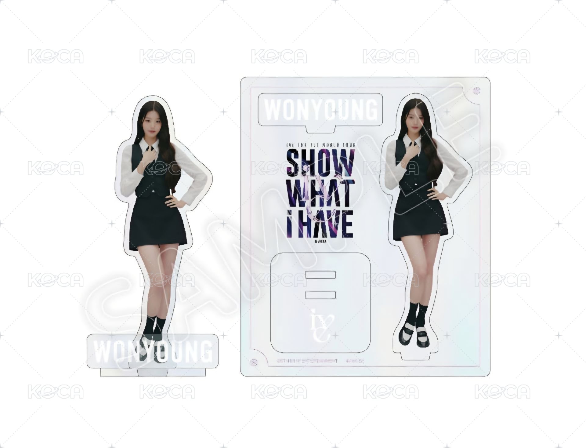 Show What I have 日場立牌