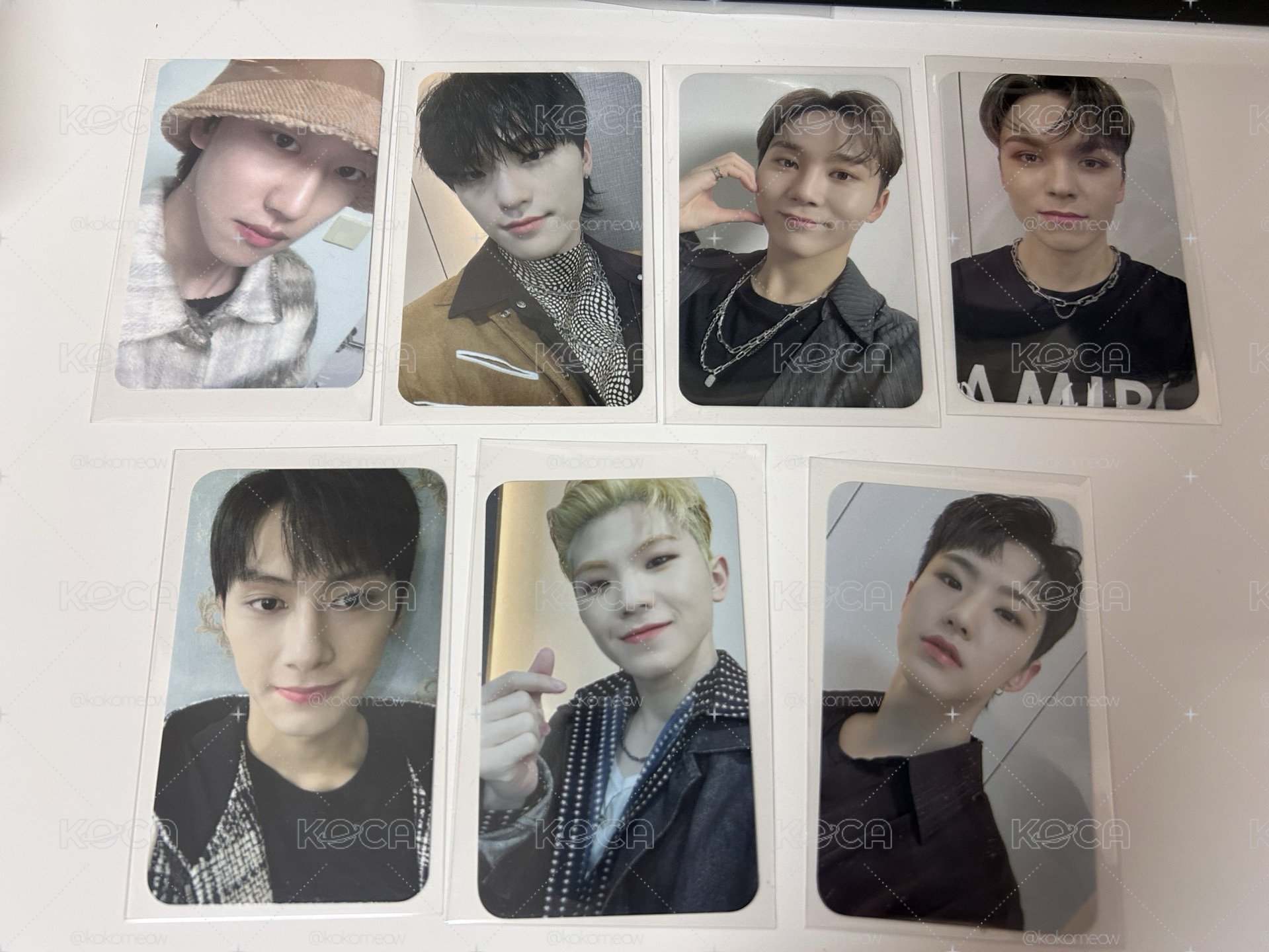 SEVENTEEN 台版卡背