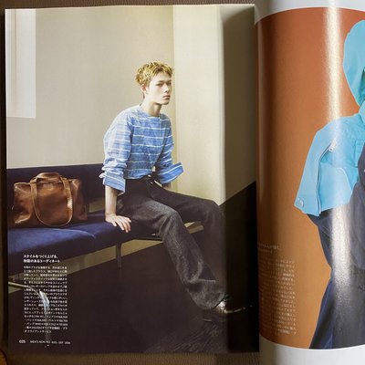 西村力 men’s non no 雜誌