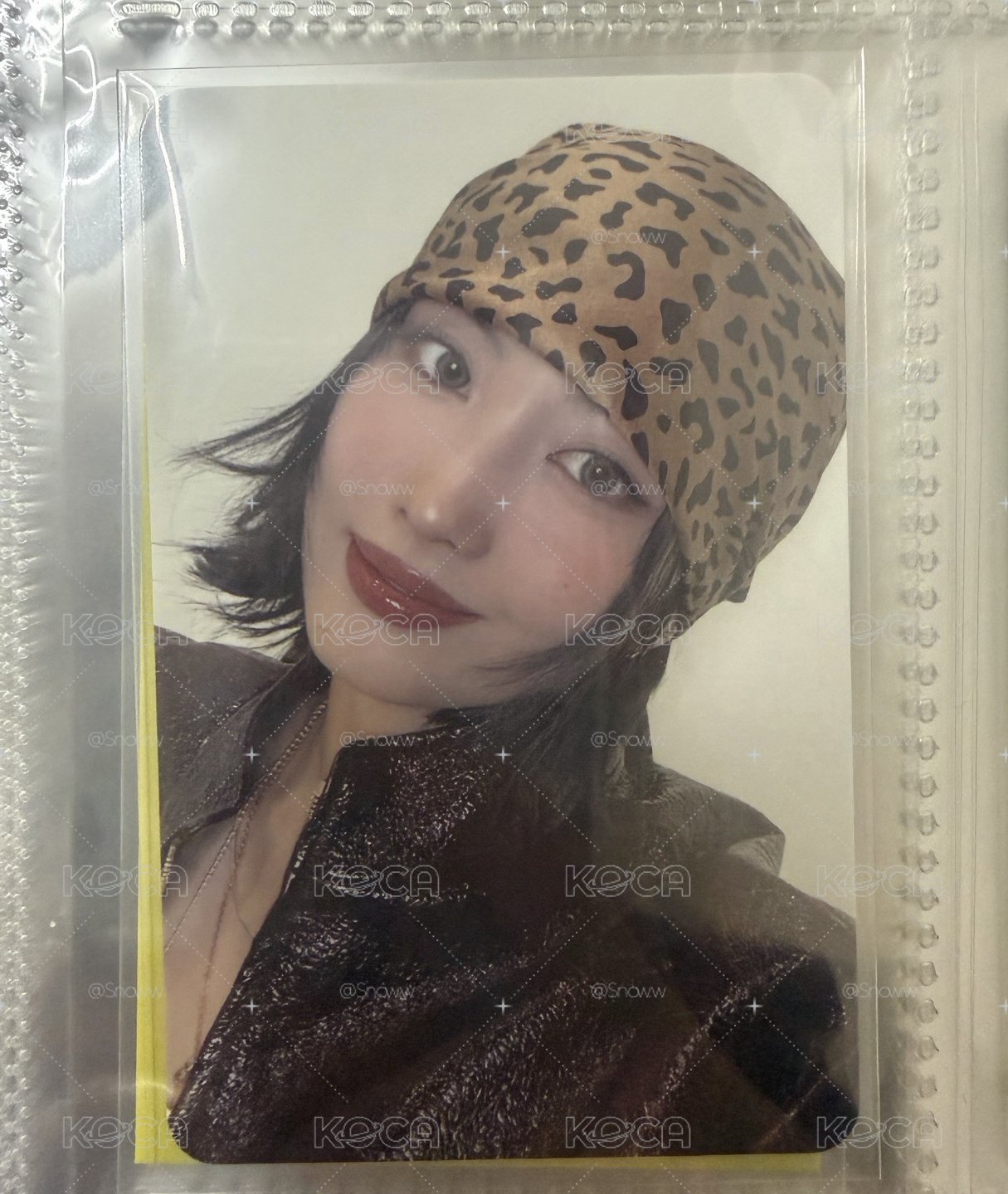 豹紋帽桃