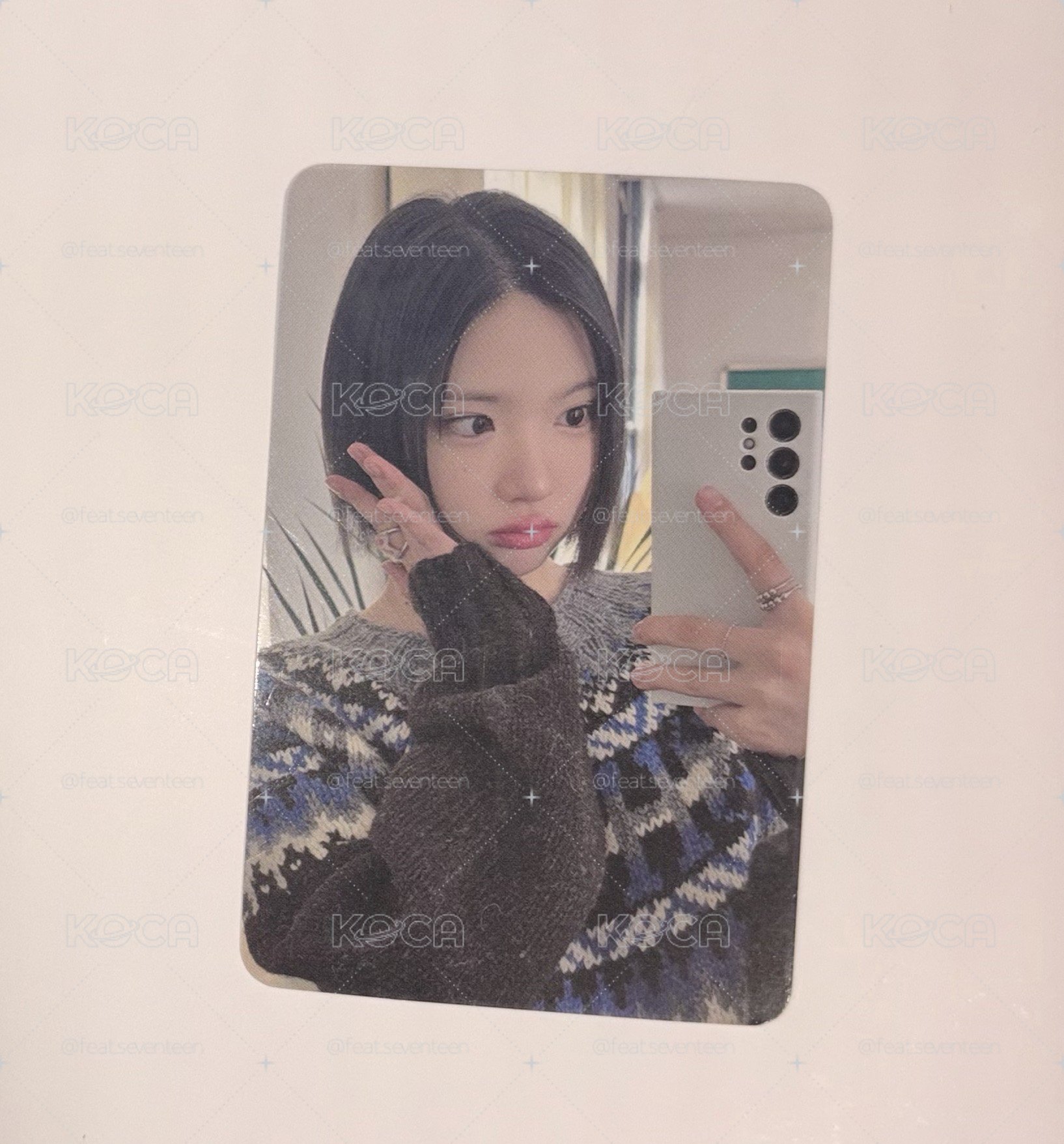 Hearts2Hearts dmm特典卡 jiwoo h2h