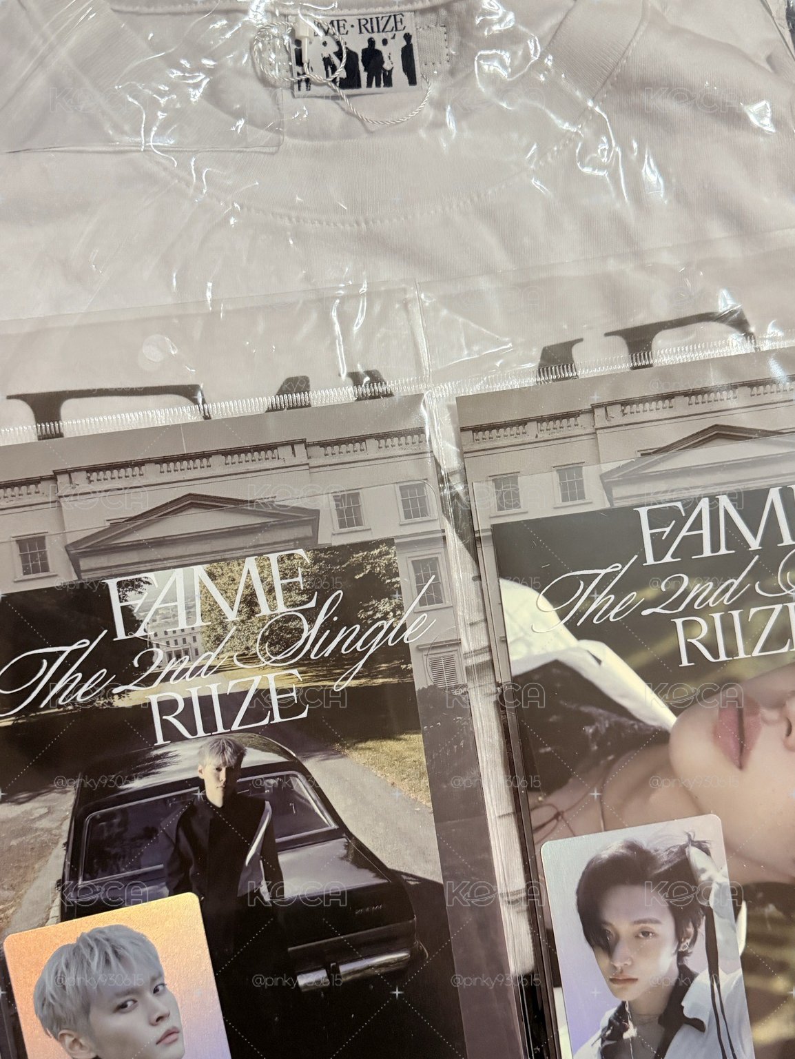 Riize fame展會周邊