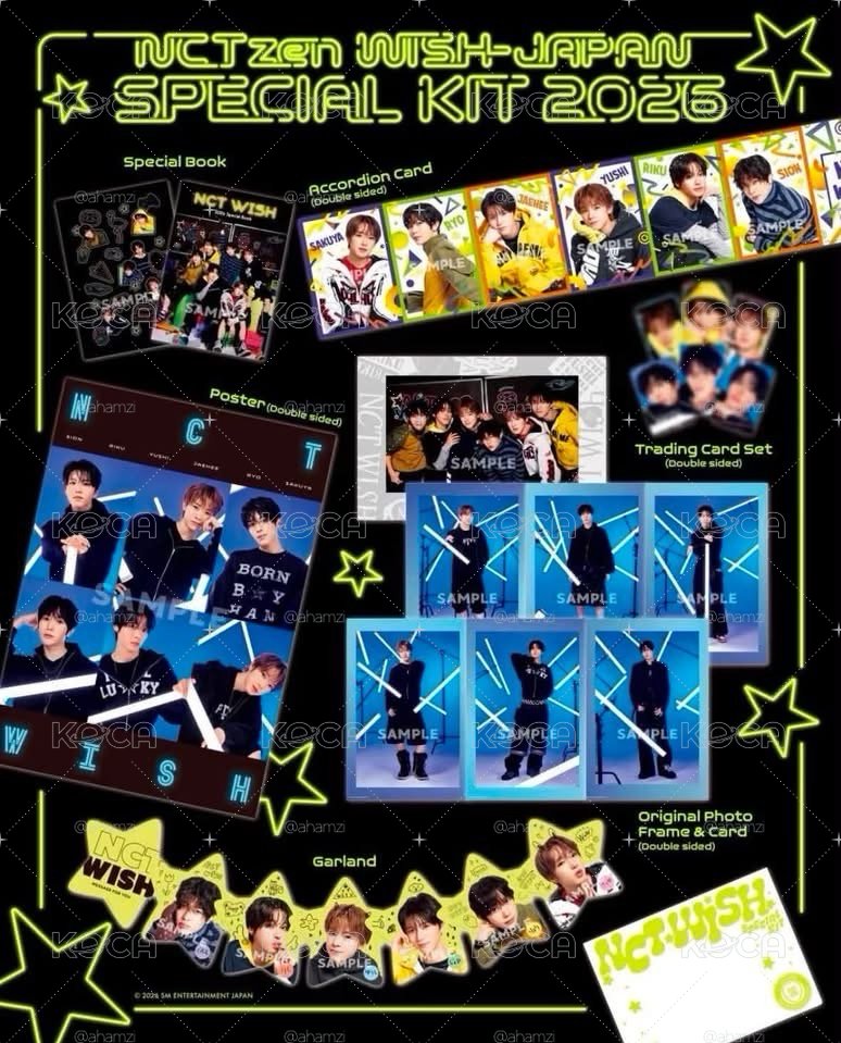 NCT WISH 日本會員禮（RIKU透卡）