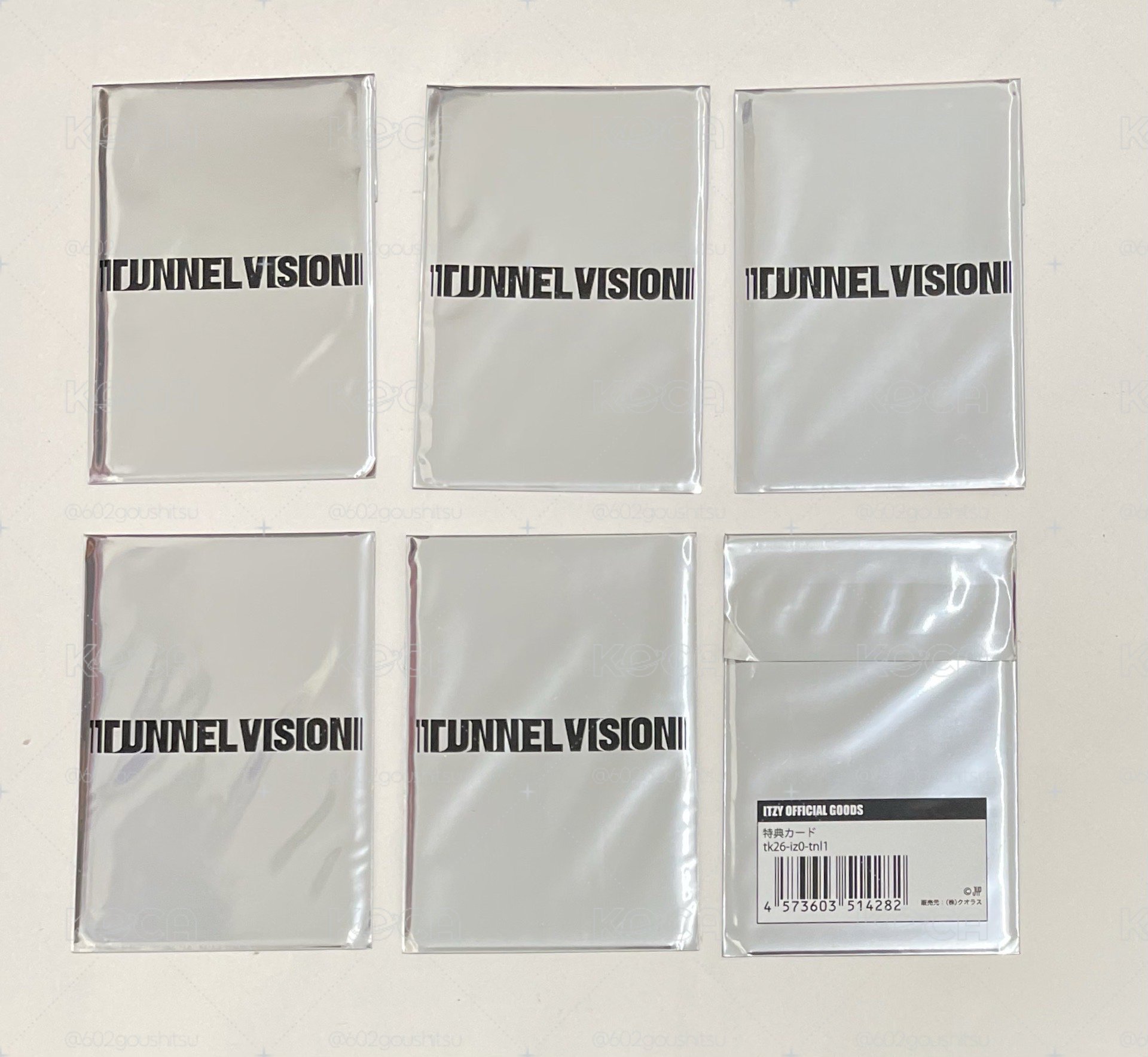 ITZY TUNNEL VISION 日本 三巡 世巡 滿額卡