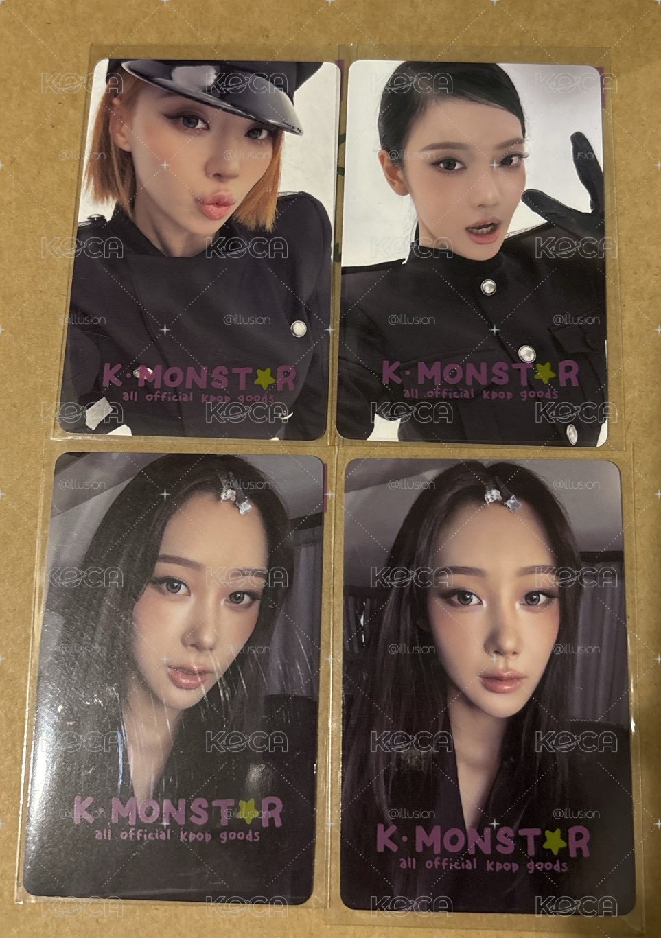 KM幸運卡 1.0 咒符小卡 2.0 冬 吉 寧