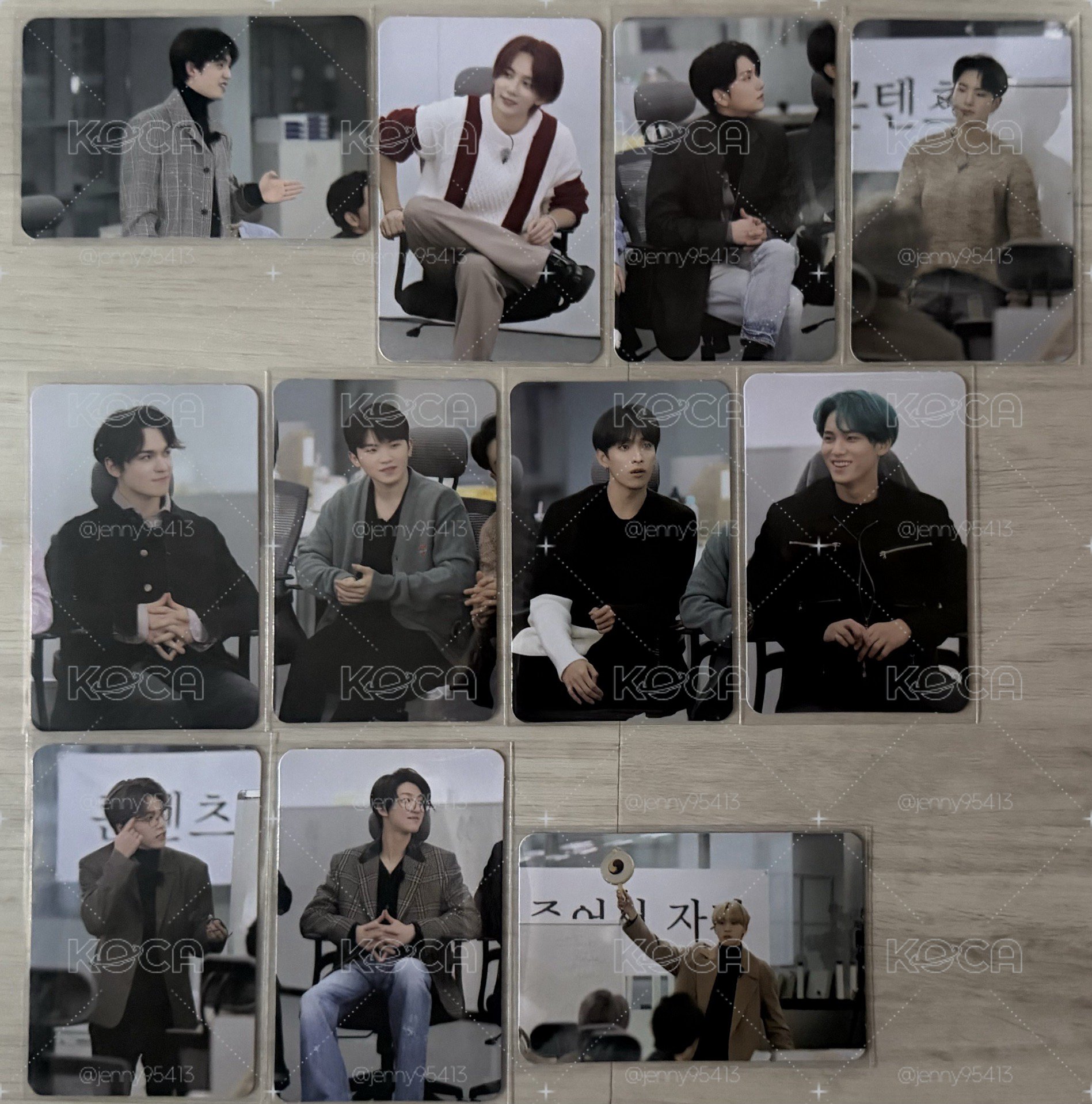 GOING SEVENTEEN 筆記本小卡