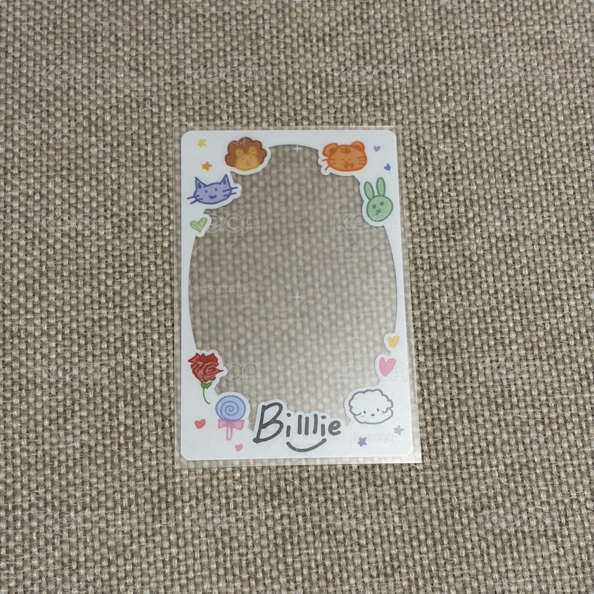 Billlie 飲料透卡
