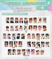 RANDOM SELFIE PHOTOCARDS SET A