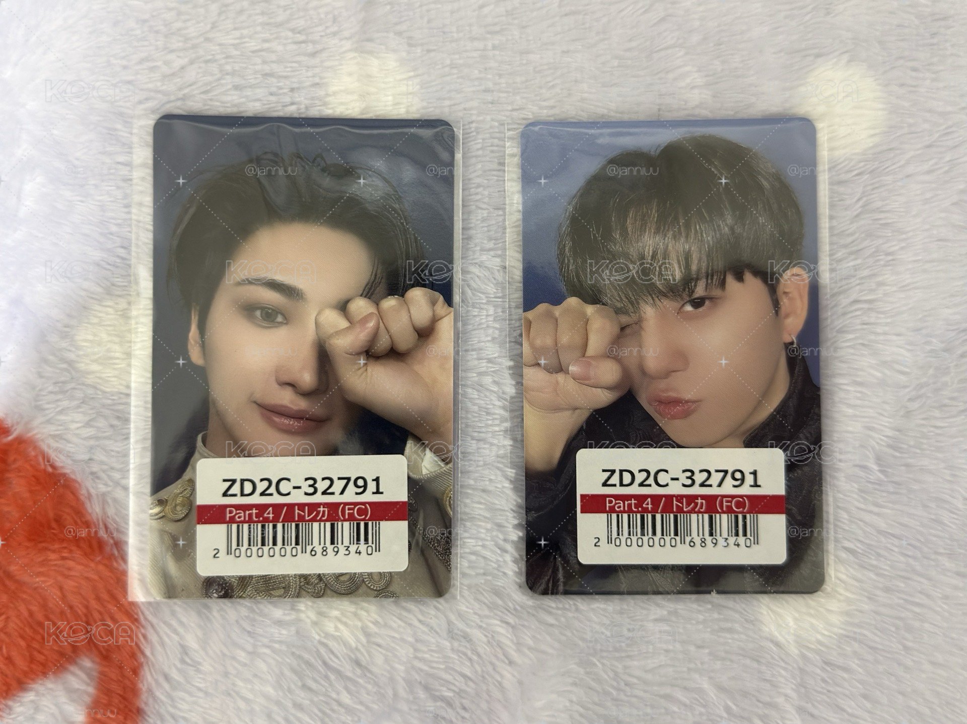 ATEEZ 🏴‍☠️GH4 JP FC特典卡 星化 鍾浩