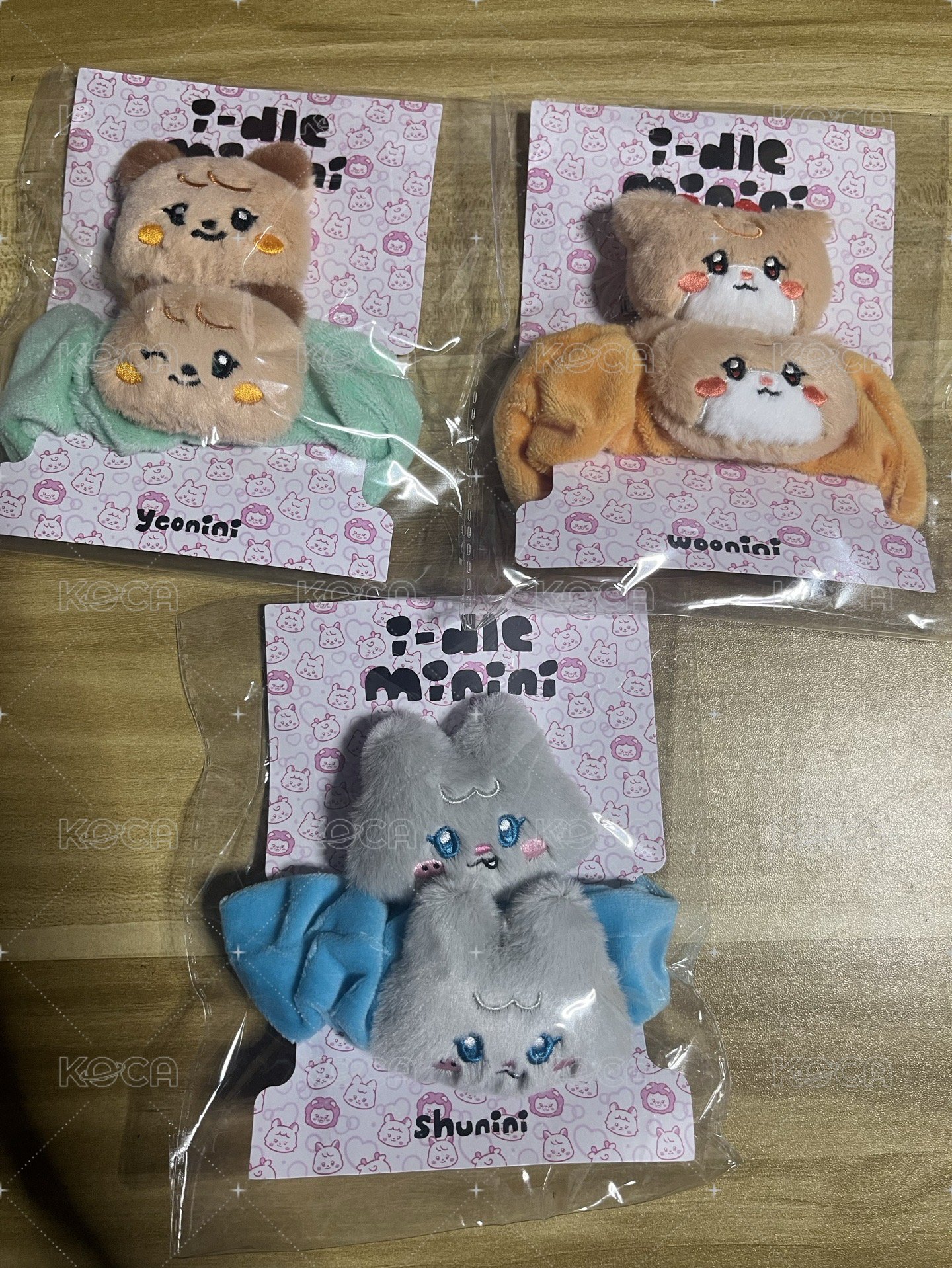 （🏰現貨）I-dle 7-11預購 絨毛髮飾組