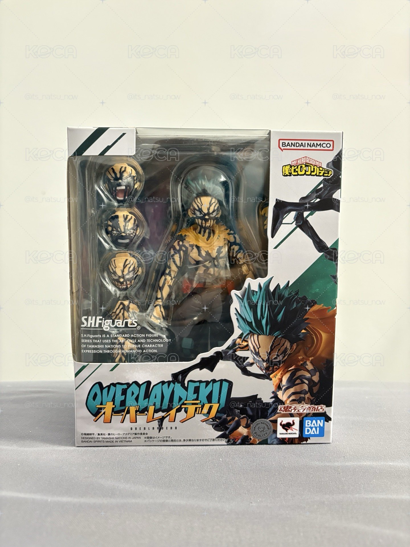 SHF 最終章 黑鞭 綠谷出久 可動模型