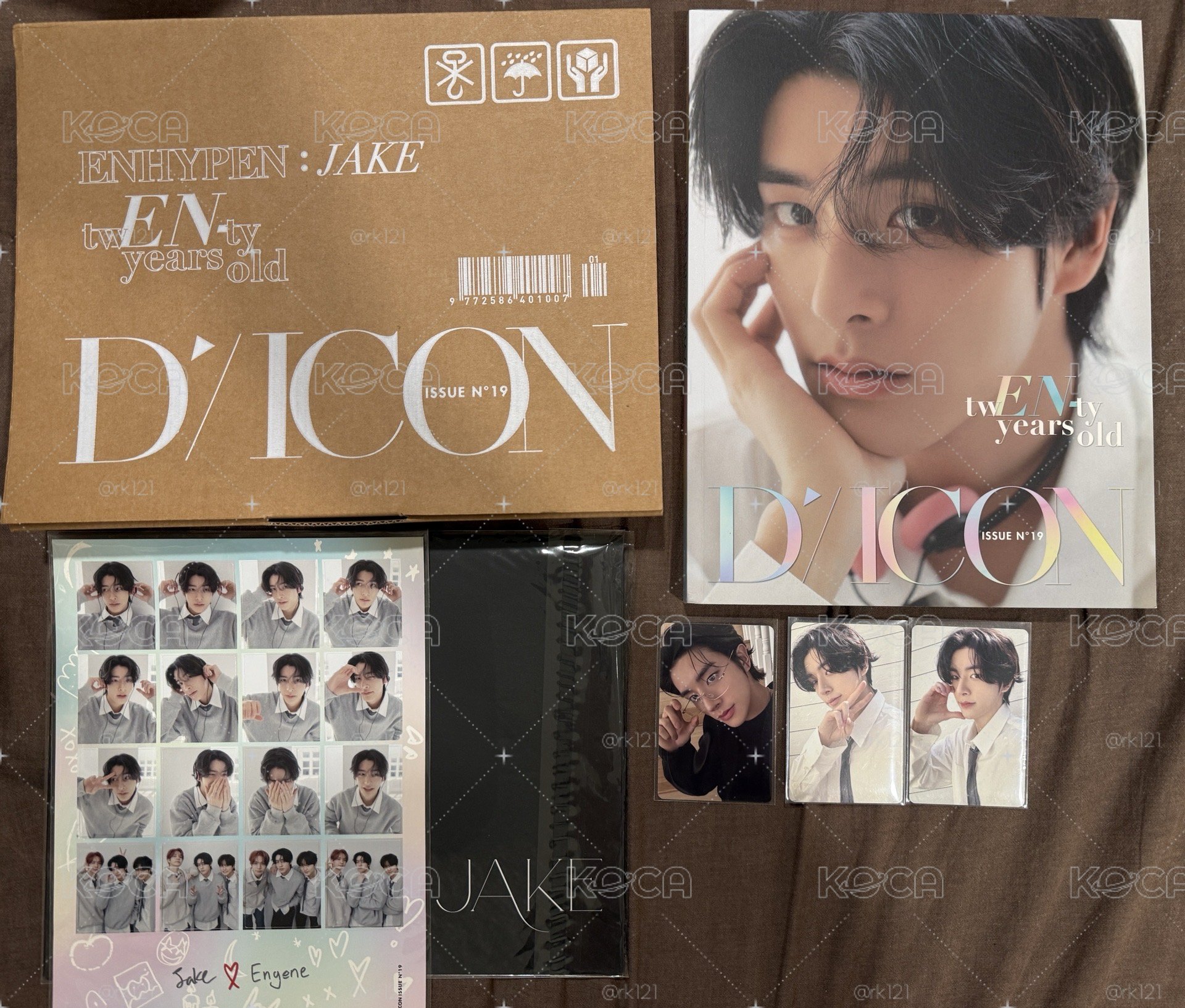 ENHYEPN JAKE D社雜誌