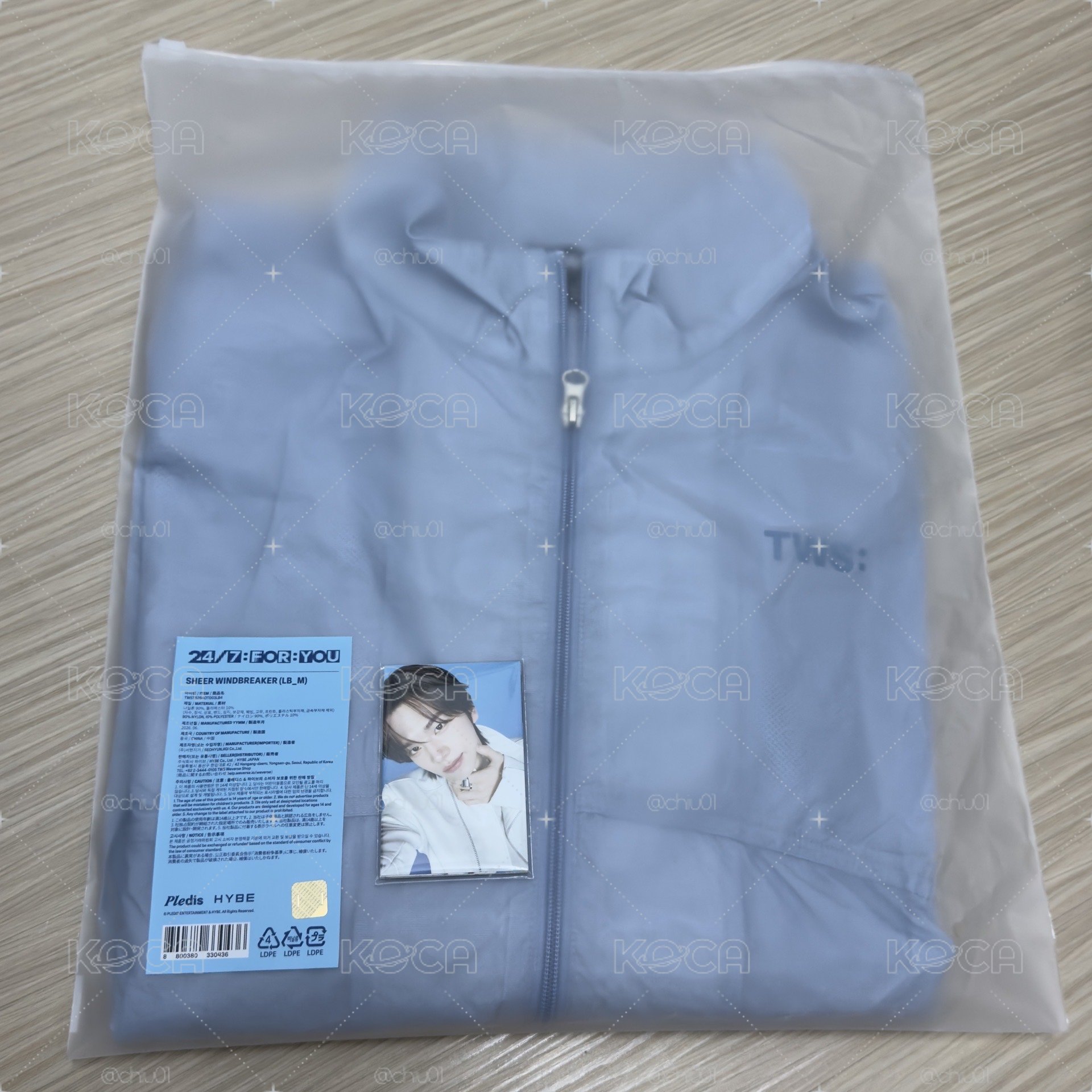 二巡場週風衣外套 現貨 含整套卡