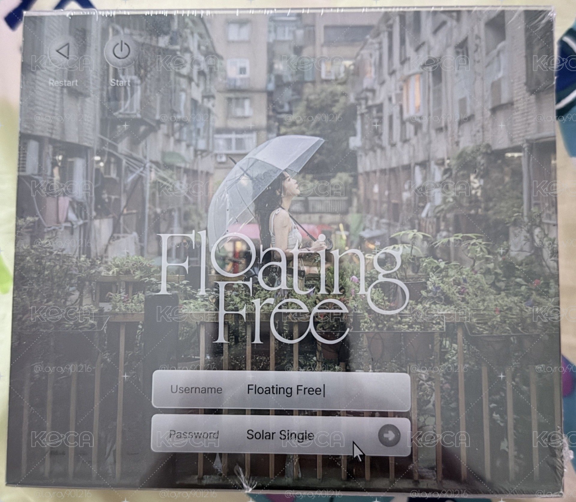 容 floating free 未拆專