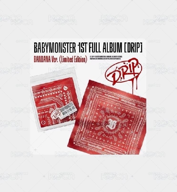 BABYMONSTER 正規一輯 bandana ver.