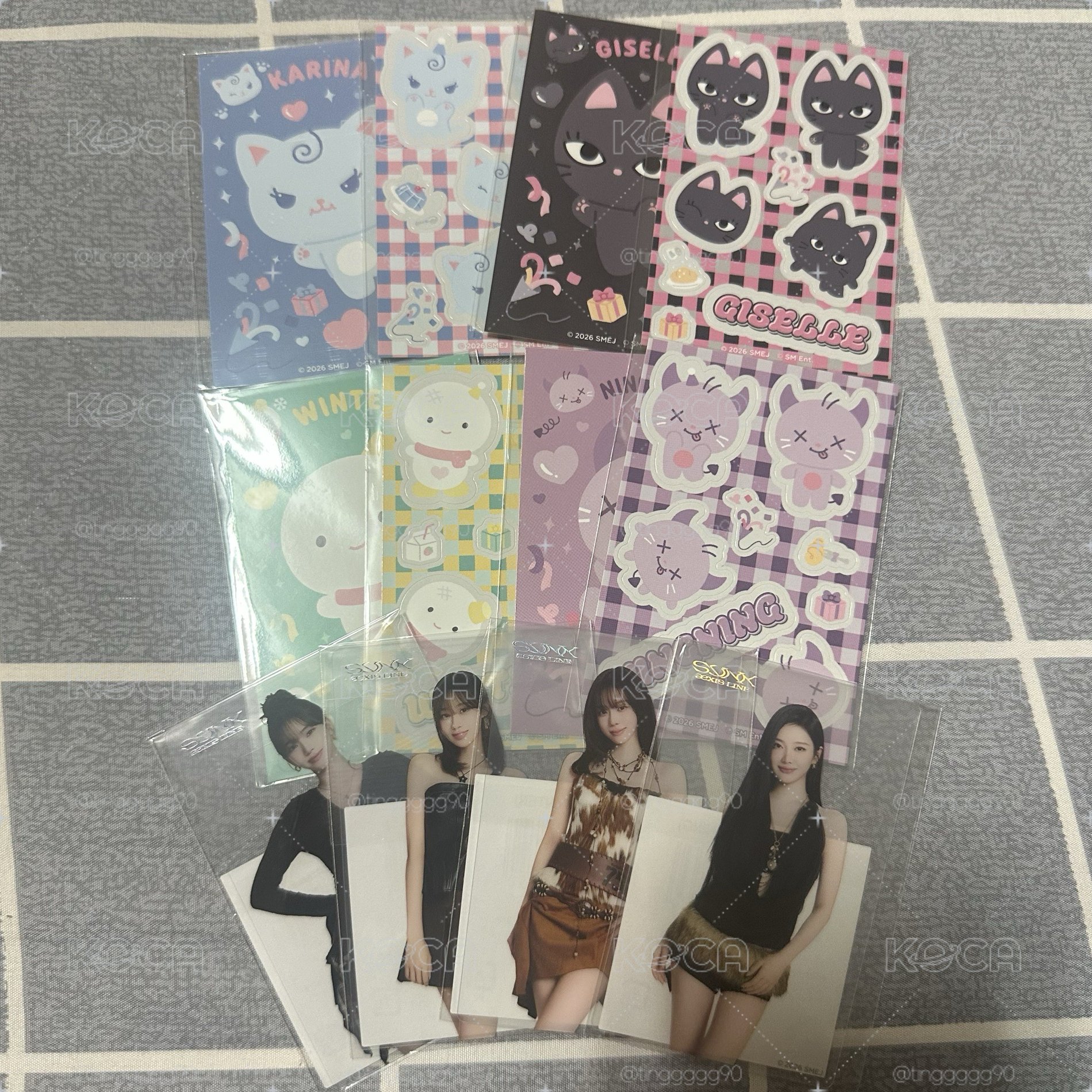 透卡+貼紙一套