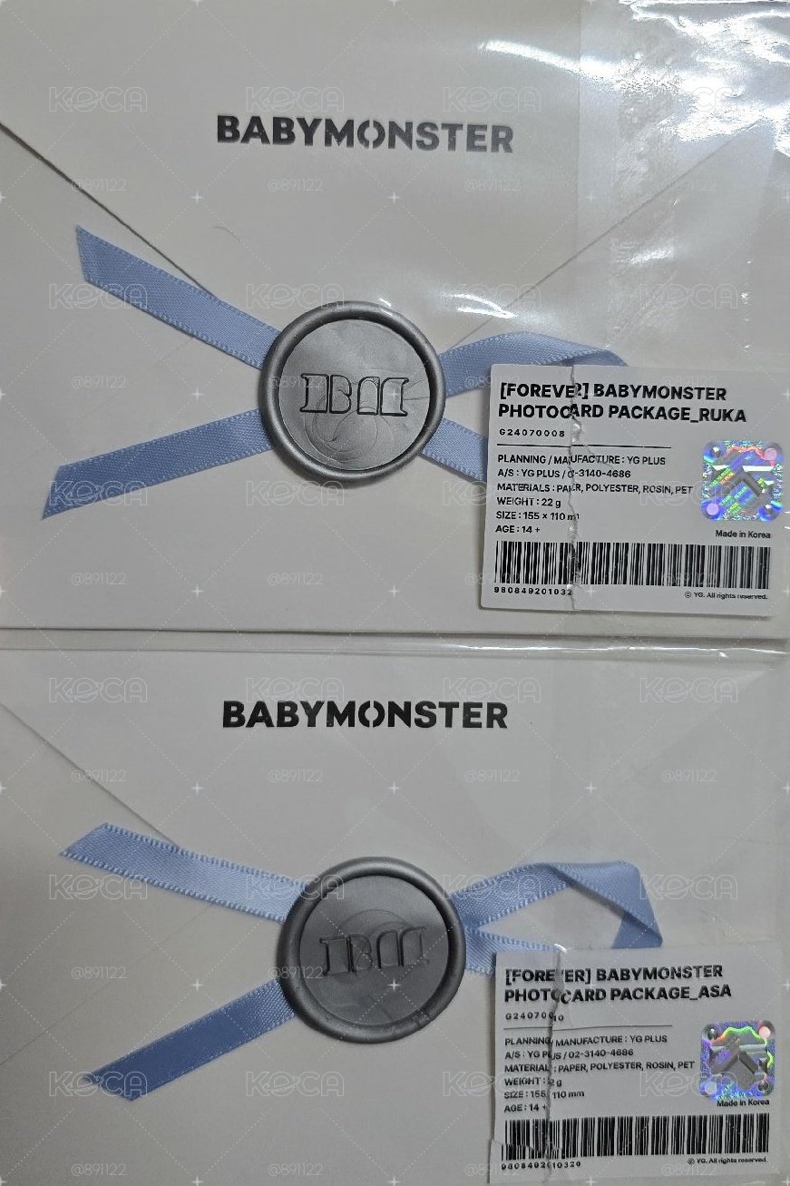 BABYMONSTER FOREVER 信封小卡組 RUKA ASA
