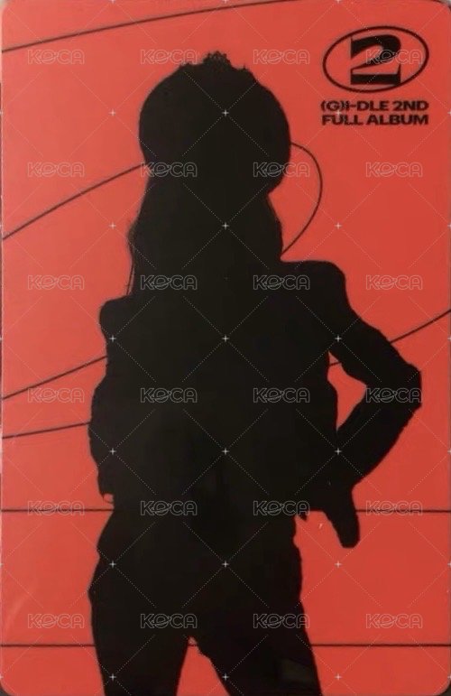 正規二 專輯卡 ver.2 背面