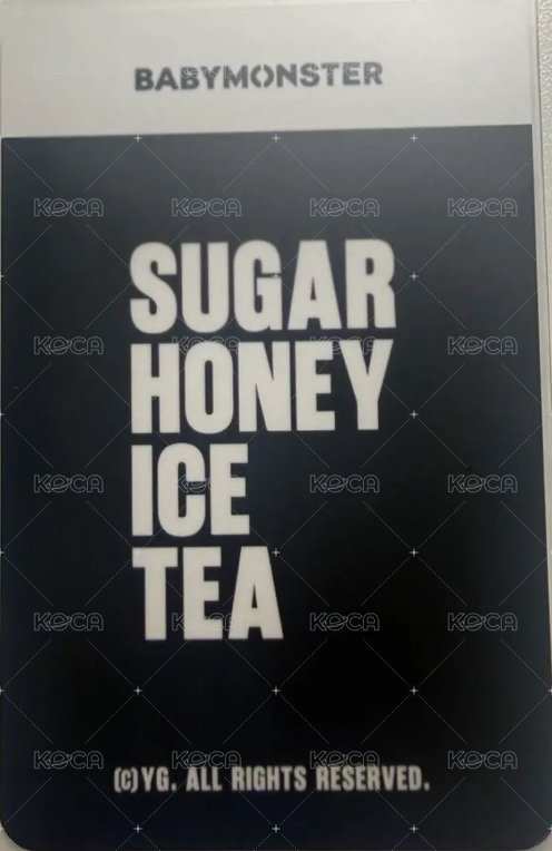 數位單曲 S.H.I.T 卡包 隨機卡 ver.A 背面