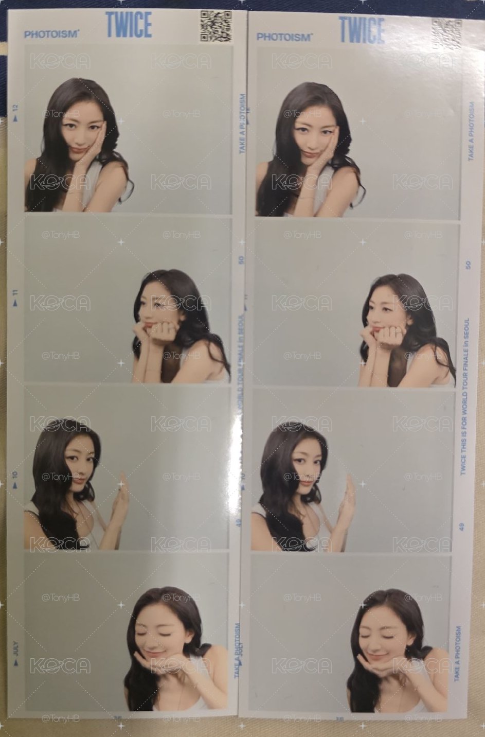 JIHYO 六巡 photoism 人生四格卡/拍貼 