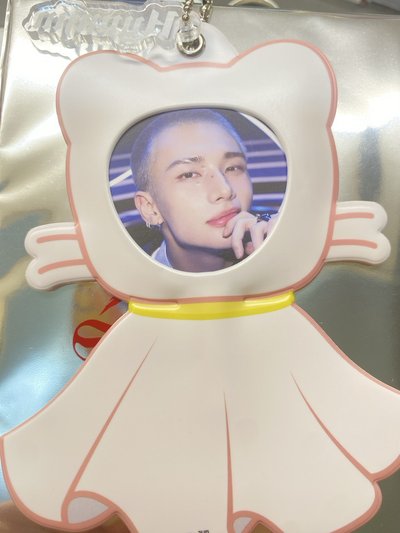 全新 僅拆封確認 現貨 stray kids 靜岡場週  晴天娃娃 扇子吊飾 黃鉉辰