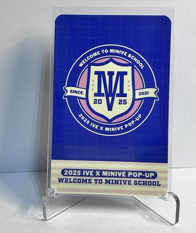 MINIVE SCHOOL 滿額卡 栗