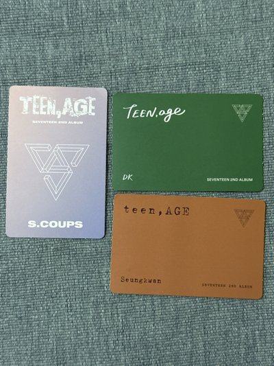 💛正二 專卡 Teen, age