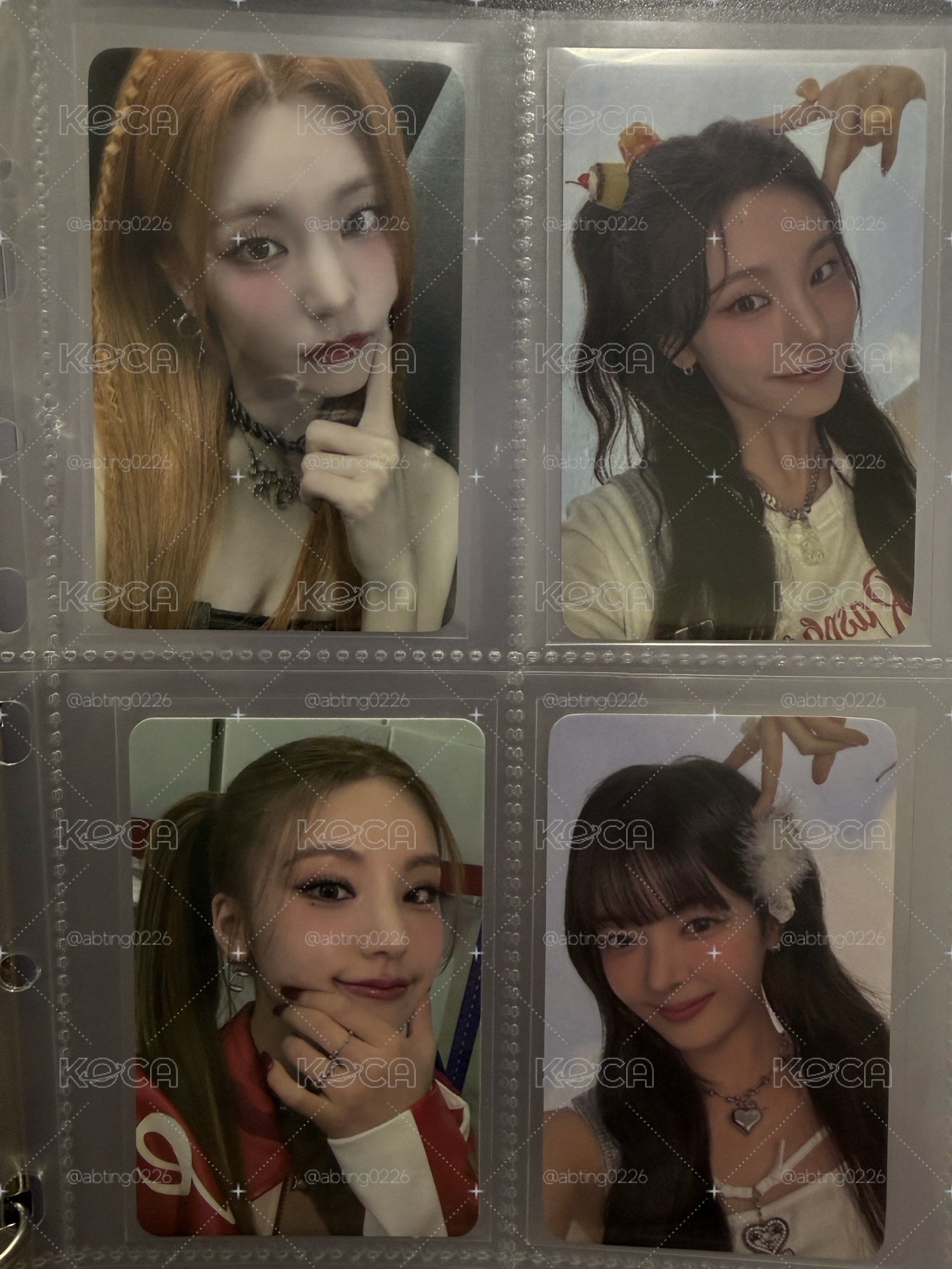 ITZY 特典卡/幸運卡/滿額卡/周邊卡