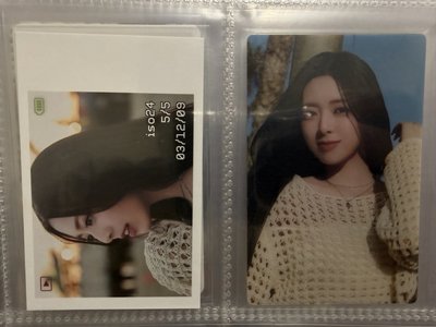 ITZY 特典卡/幸運卡/滿額卡/周邊卡
