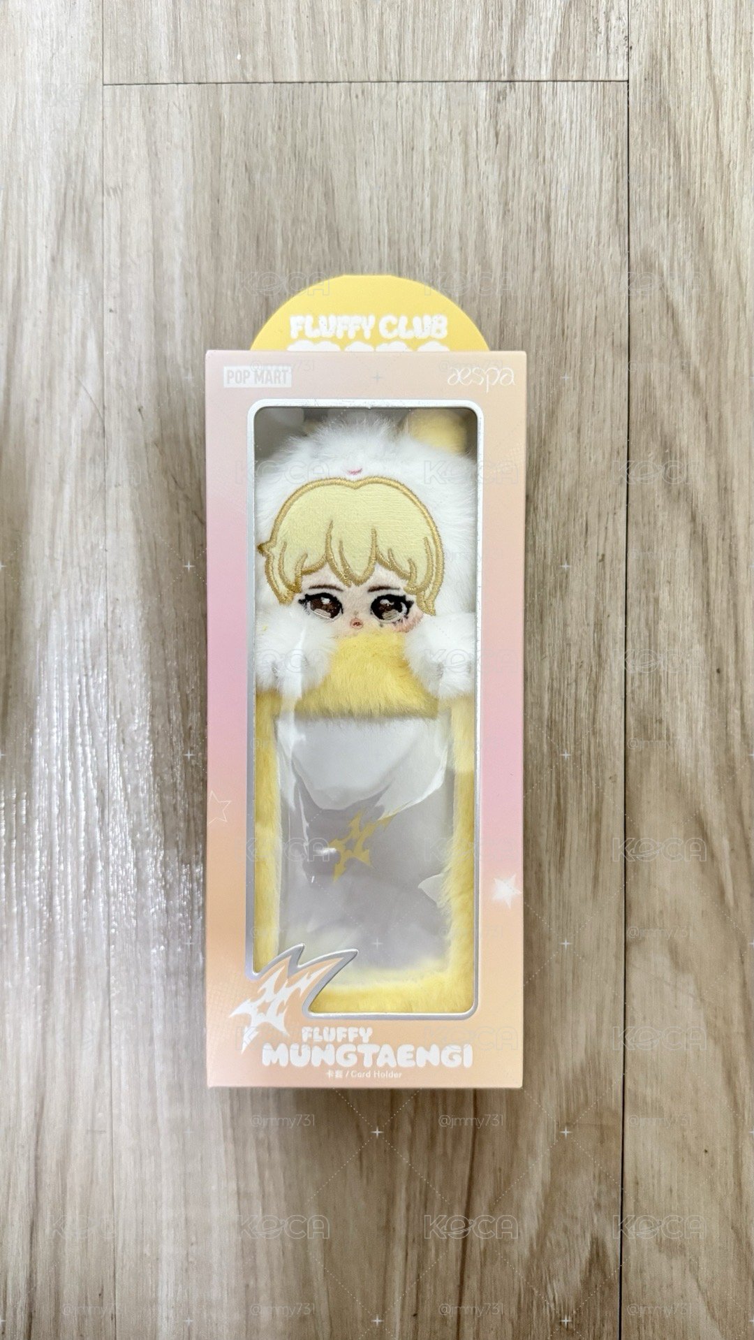 aespa x POPMART 冬卡套全新未拆
