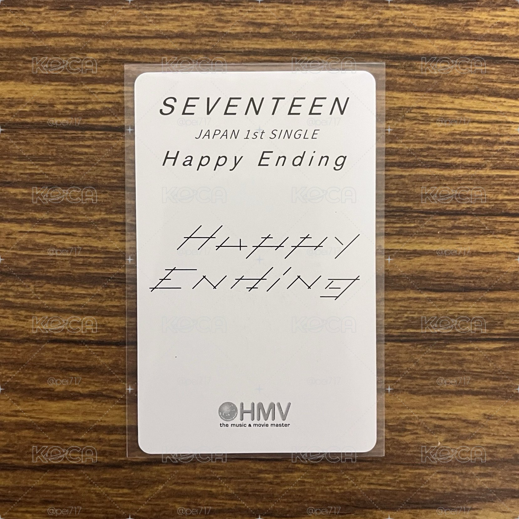 happy ending 特典卡 喆