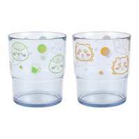 夏日回憶一番賞 玻璃杯 栗子饅頭&獅薩 2入組