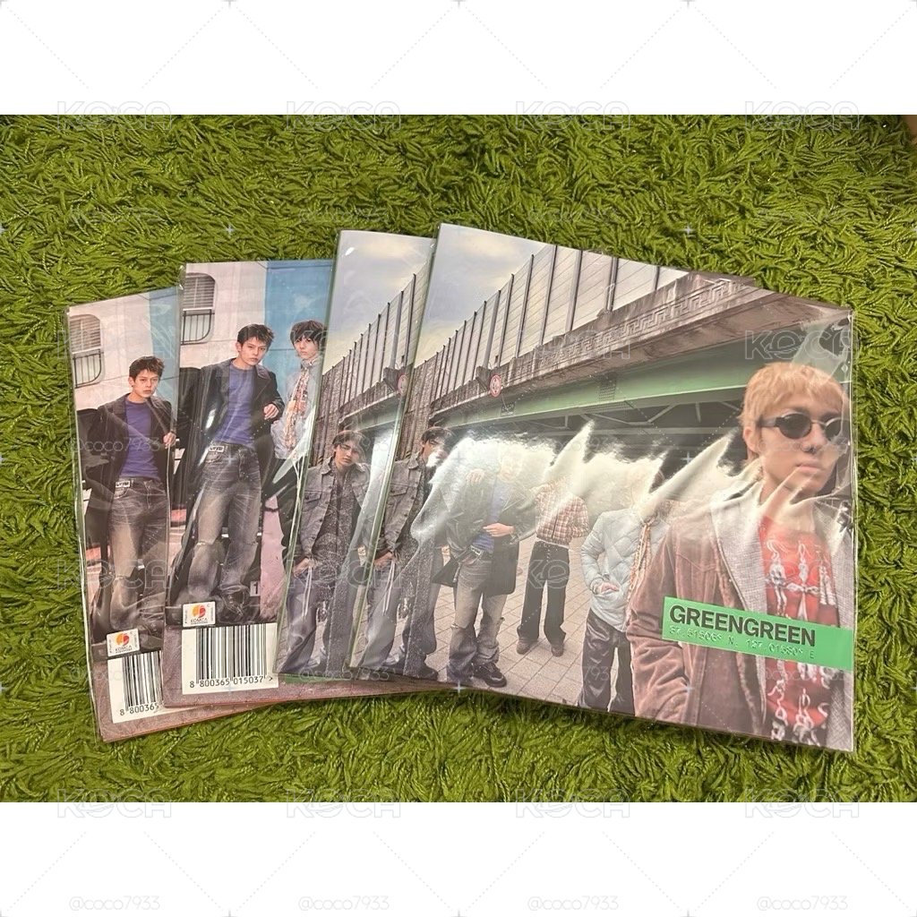 CORTIS 第二張迷你專輯 GREENGREEN (Vinyl 韓國進口限量版黑膠LP）