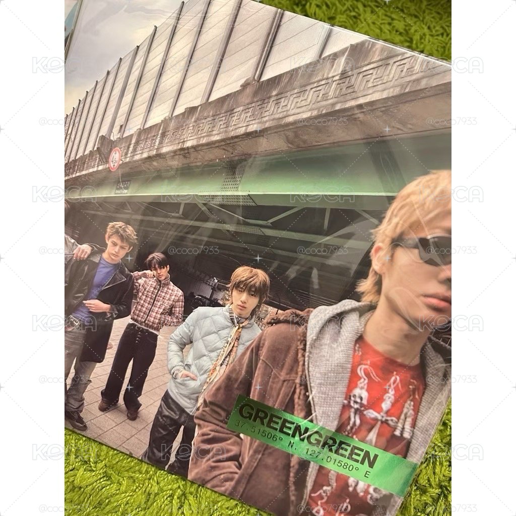 CORTIS 第二張迷你專輯 GREENGREEN (Vinyl 韓國進口限量版黑膠LP）